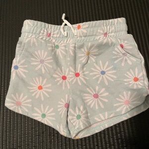 Jumping Beans Light Blue Floral Kids Shorts